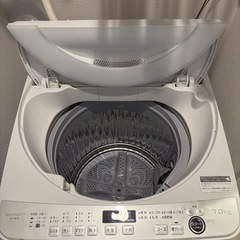 SHARP 洗濯機の画像