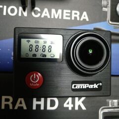 【中古】CAMPAK ULTRA HD 4K アクションカメラ – 防水仕様！の画像