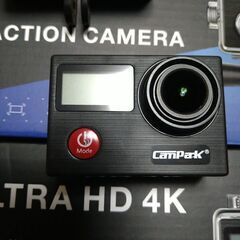 【中古】CAMPAK ULTRA HD 4K アクションカメラ – 防水仕様！の画像
