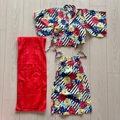 アンパサンド　浴衣セット 90cmの画像