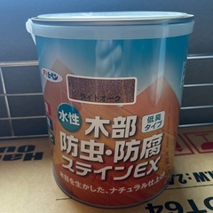 アサヒペン 木部防虫防腐ステインEX　1.6L ライトオーク