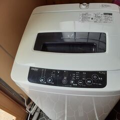 中古ハイアール全自動洗濯機4.2㎏　2013年製　NO.101
