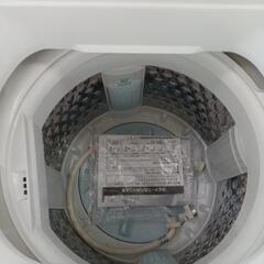 ★ジモティ割あり★6.0kg洗濯機　東芝　AW-6GA2　2023年製　WH　高さ（H)97×幅（W)55.5×奥行(D)56cmの画像
