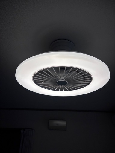 ファン付 LED調光調色シーリングライト DLF-CL3800N (りゅう