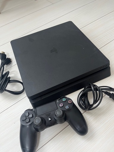 PS4本体+コントローラー+アダプタセット