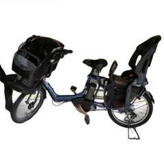 子供乗せ　3人乗り　電動自転車　ヤマハ　パスキッスミニ　15万相当