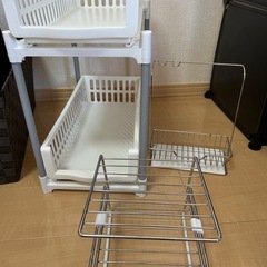 ニトリ　スリーコインズ　キッチン収納