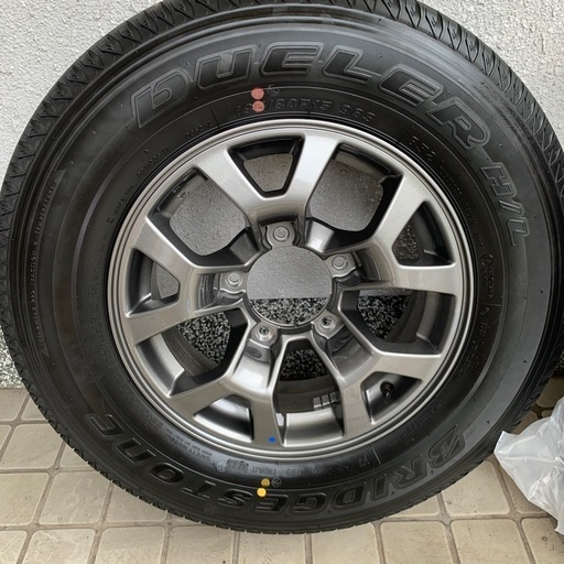 ジムニーノマド　タイヤ、ホイール4本セット+スペアタイヤ　新車取外し　新品