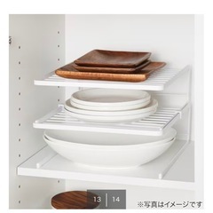 ニトリ　スリーコインズ　キッチン収納の画像