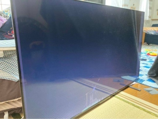 2022年式 東芝 REGZA 65インチ 液晶テレビ 画面ひび割れ ジャンク