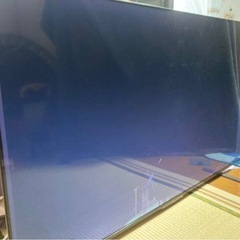 2022年式　東芝　REGZA 65インチ　液晶テレビ　画面ひび割れ　ジャンクの画像