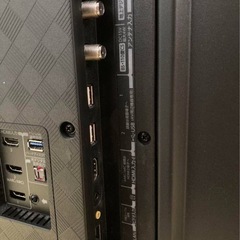2022年式　東芝　REGZA 65インチ　液晶テレビ　画面ひび割れ　ジャンクの画像