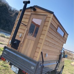 薪ストーブキャンピングカー　タウンエーストラック　AT 4WD車検ありの画像