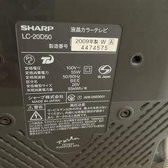 テレビモニターの画像