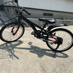 20インチ 6段変速 補修済み　子供用自転車　