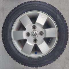 中古・屋外保管 スタッドレス155/65/13  エブリィワゴンの画像
