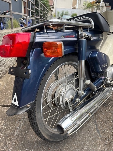 【売約済】神奈川県発 程度良好！ ホンダ スーパーカブ90カスタム セル付き HA02 売約済】神奈川県発 程度良好！ ホンダ スーパーカブ90カスタム セル