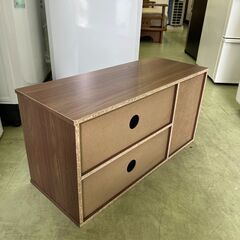 【リサイクルショップ ピカソ 小松原】📦【木目調マルチラック（2WAY仕様）】縦にも横にも置ける自由ラック✨📦★8350★の画像