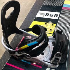 ★美品! SIMS CLASH シムス クラッシュ 151㎝ バインサイズM フリースタイル スノーボードセット　リサイクルショップ札幌　買取本舗　西野店 の画像