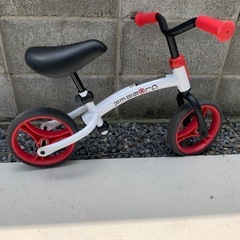 GLOBBER（グロッバー） ゴーバイクデュオ レッド ｜キックバイク 三輪車 モードチェンジの画像