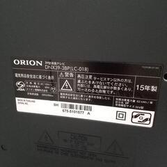 テレビ　ORION　39型　液晶テレビ　薄型の画像