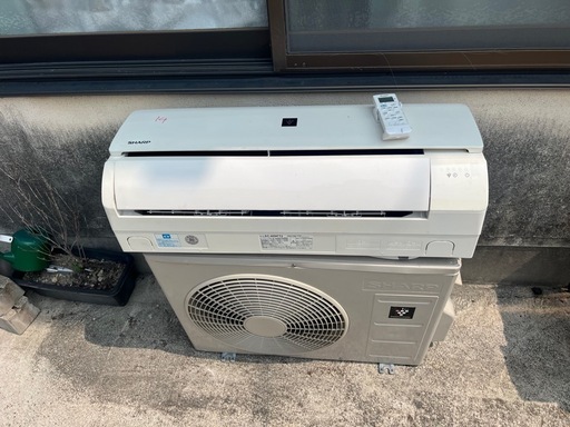 エアコンsharp 4.0kw-2021年製200V 14-16畳用