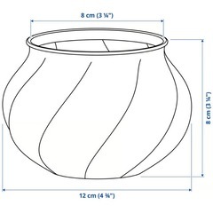 IKEA VILJESTARK イケア ヴィリエスタルク 2個セットの画像