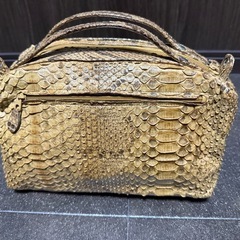 本パイソン　bagの画像