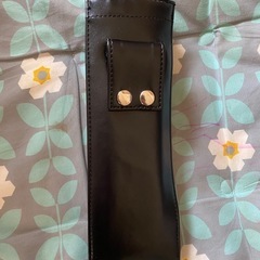 新品未使用リコーダーケース黒の画像