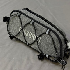 新品 ROCKBROS 自転車 フレームバッグ グレー 防水・大容量・簡単取付の画像