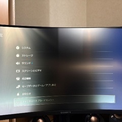 【ジャンク】gigabyte 32インチモニターの画像