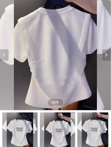 【新品】ホワイトTシャツ