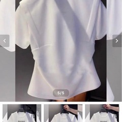 【新品】ホワイトTシャツの画像
