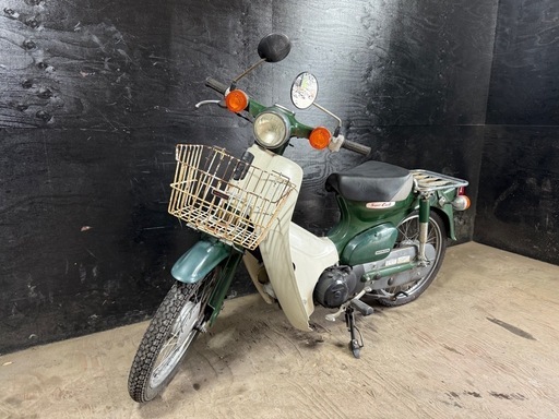 ★支払総額6.0万円★定休日なし！いつでも現車確認可能です！ ホンダ スーパーカブ ミドリ AA01 人気のスーパーカブ！ 4ストインジェクション！ サイスタ付き！ フロントカゴ付き！ ちょっとした足に♪