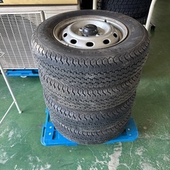 【決まりました】145/12 サンバー純正 鉄っちんホイールの画像