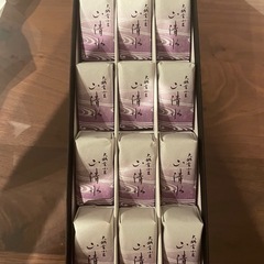 〈鶴屋八幡〉干し琥珀 山清水(12個入)の画像