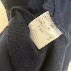 PLST ロングカットソー　紺色の画像