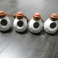【中古】楊枝入れ　4個まとめての画像
