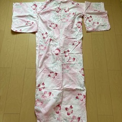 浴衣　UNIQLO 153-166センチ　ピンクの画像