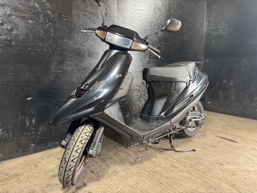 ★支払総額6.2万円 ★関東圏内即日配送可能！全車走行テスト済みです！ スズキ アドレスV100 黒 CE13A 人気のV100！ 2ストのためオイル注ぎ足すだけ！ 集中キー！ フロントディスクブレーキ！