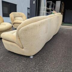 スウェーデン製 overman社製 3Pソファーの画像