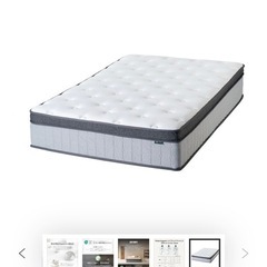 ZINUS ハイブリッドマットレス　シングル　厚さ33cm