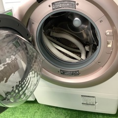 ドラム式洗濯乾燥機　SHARP ES-S7G-NL 2022年製の画像