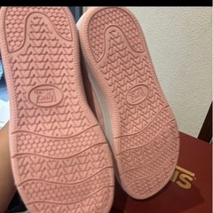 VANS スニーカー　ピンク　22cm ハイカット　美品の画像