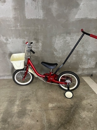子供自転車 14インチ 補助輪付き キッズバイク ビンテージカスタム 展示品 子供自転車 14インチ 補助輪付き キッズバイク ビンテージ