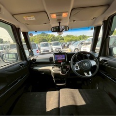 【支払総額13.8万円】h28年式後期型N BOX4WD車検付き即日納車ok機関良好 エアコンバッチリ CTBA自動ブレーキ フルセグTVの画像