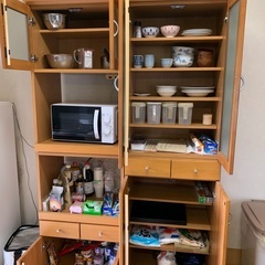 食器棚一式の画像
