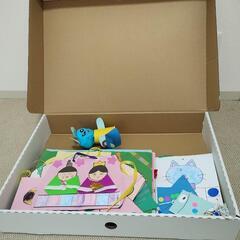 思い出ボックス　組み立て式♫お子さんの作品入れに！の画像