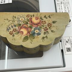 リサイクルショップどりーむ天保山店　No2678　小物入れ　楕円形　蓋つき　レトロ　アンティーク　ヴィンテージの画像
