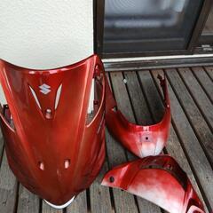 アドレスV125G 外装色あせの画像